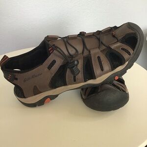 Eddie Bauer Closed Toe Sandal Men's Size 13 Quiet Luxury Preppy Hiking Coastal